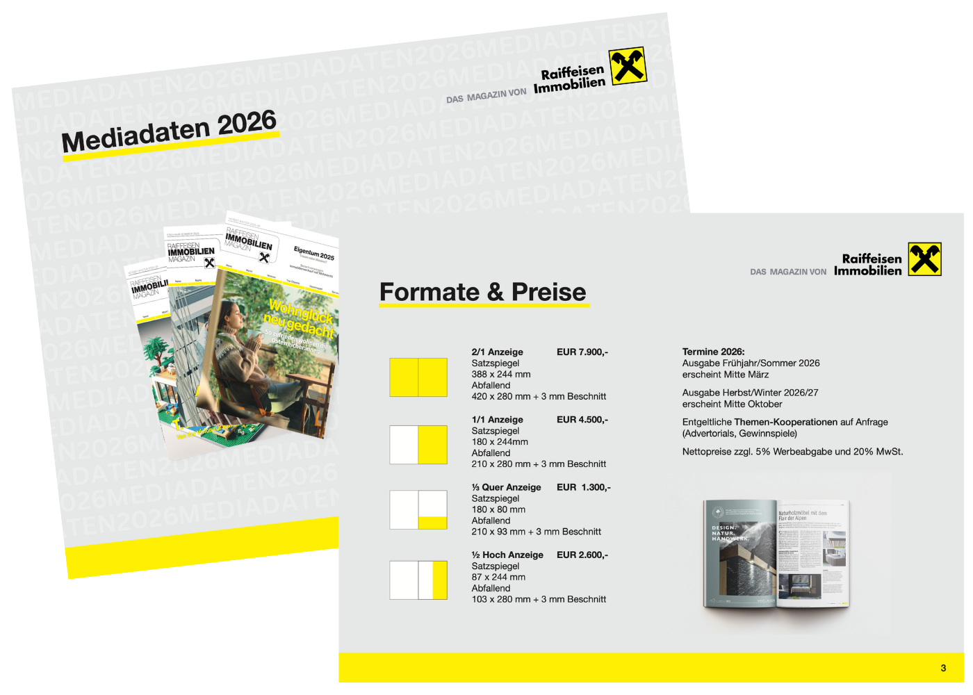 Sujet Immobilienmagazin